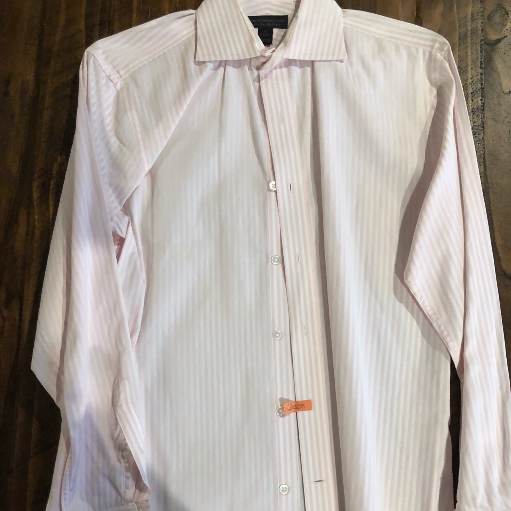 Pink Express Button Down